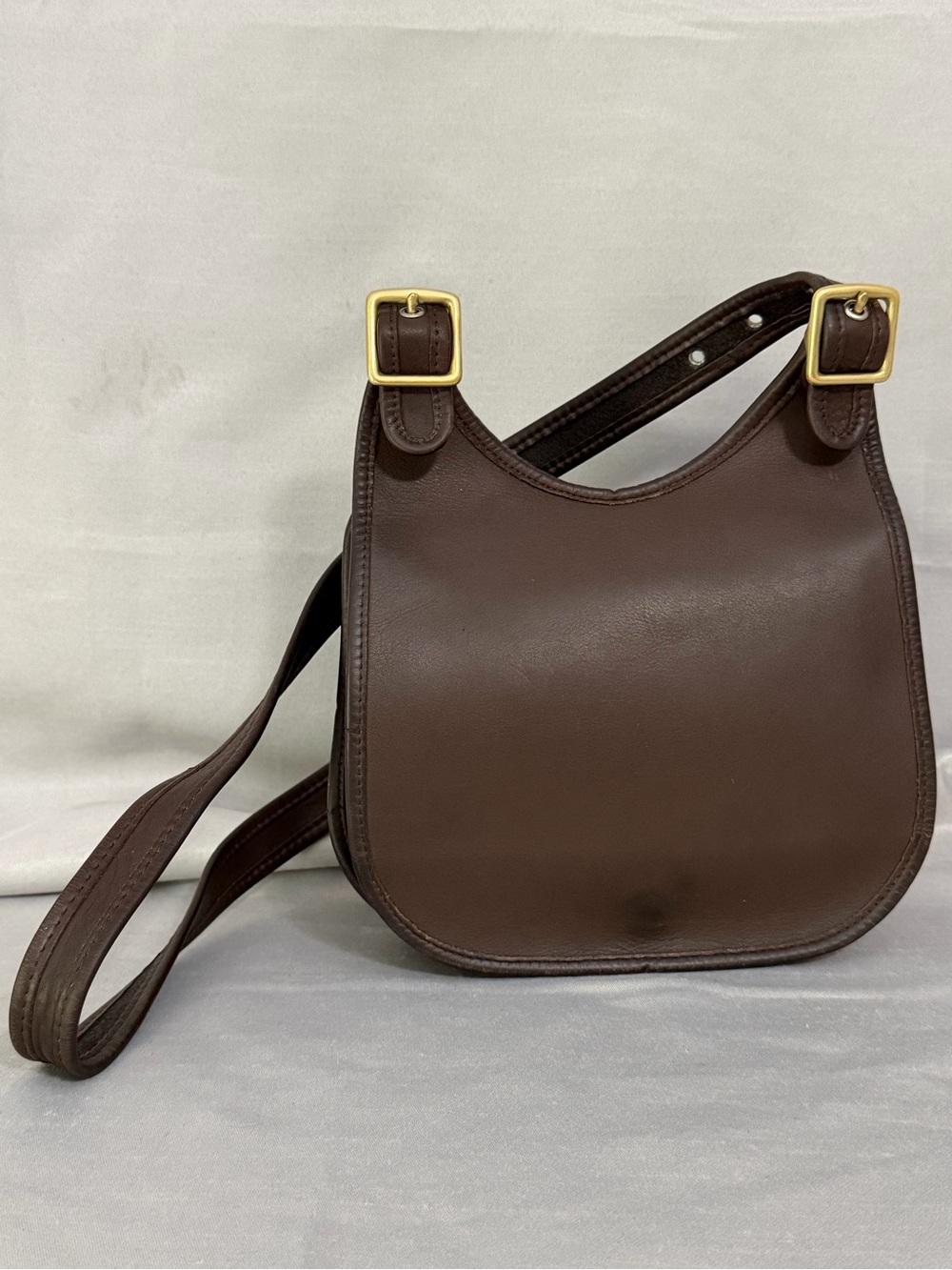Brown Coach 9949 Faith Oliver Legrone Legacy- 90s Y2K Vintage Mahogany - Picture 2 of 15